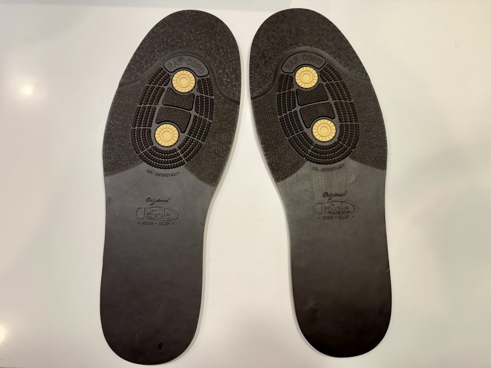 Dr Sole Raw Cord Full Sole #1122 Size 12