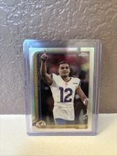 Topps Chrome Puka Nacua Card – Los Angeles Rams –  – Mint