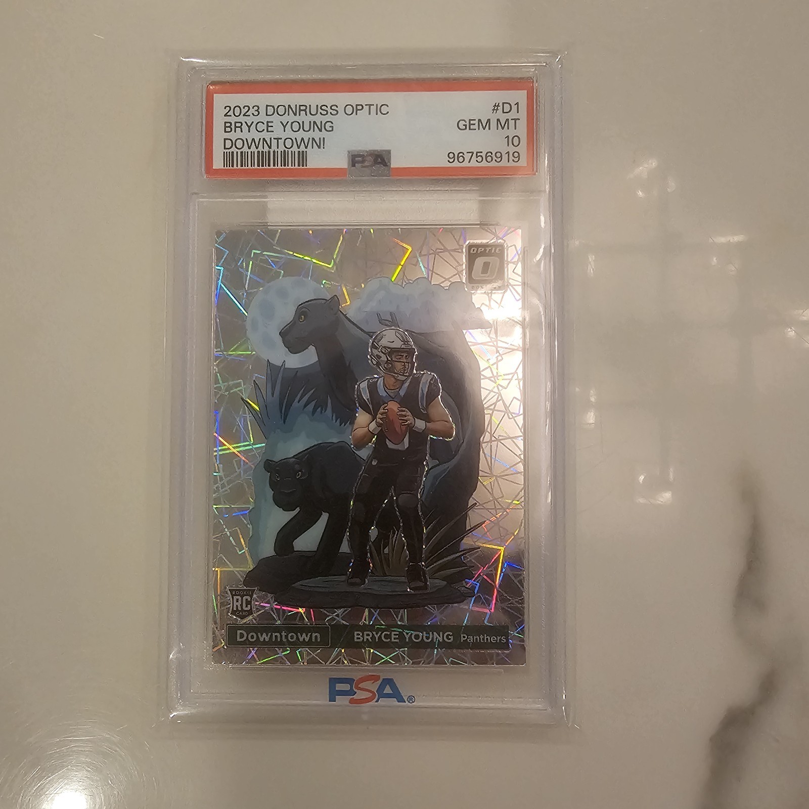 2023 Panini Donruss Optic - Downtown Bryce Young #D-1 (RC)