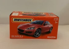 Matchbox Power Grab 2004 Mazda RX-8 Red