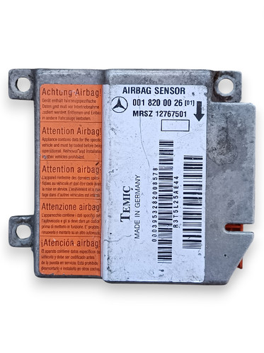 Mercedes W210 Airbag-Steuergerät SRS 0018200026 / 12767501 Airbag Sensor