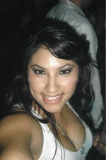 AS SHE WAS Pretty Woman FOUND PHOTOGRAPH Color ORIGINAL Vintage 57 46 M