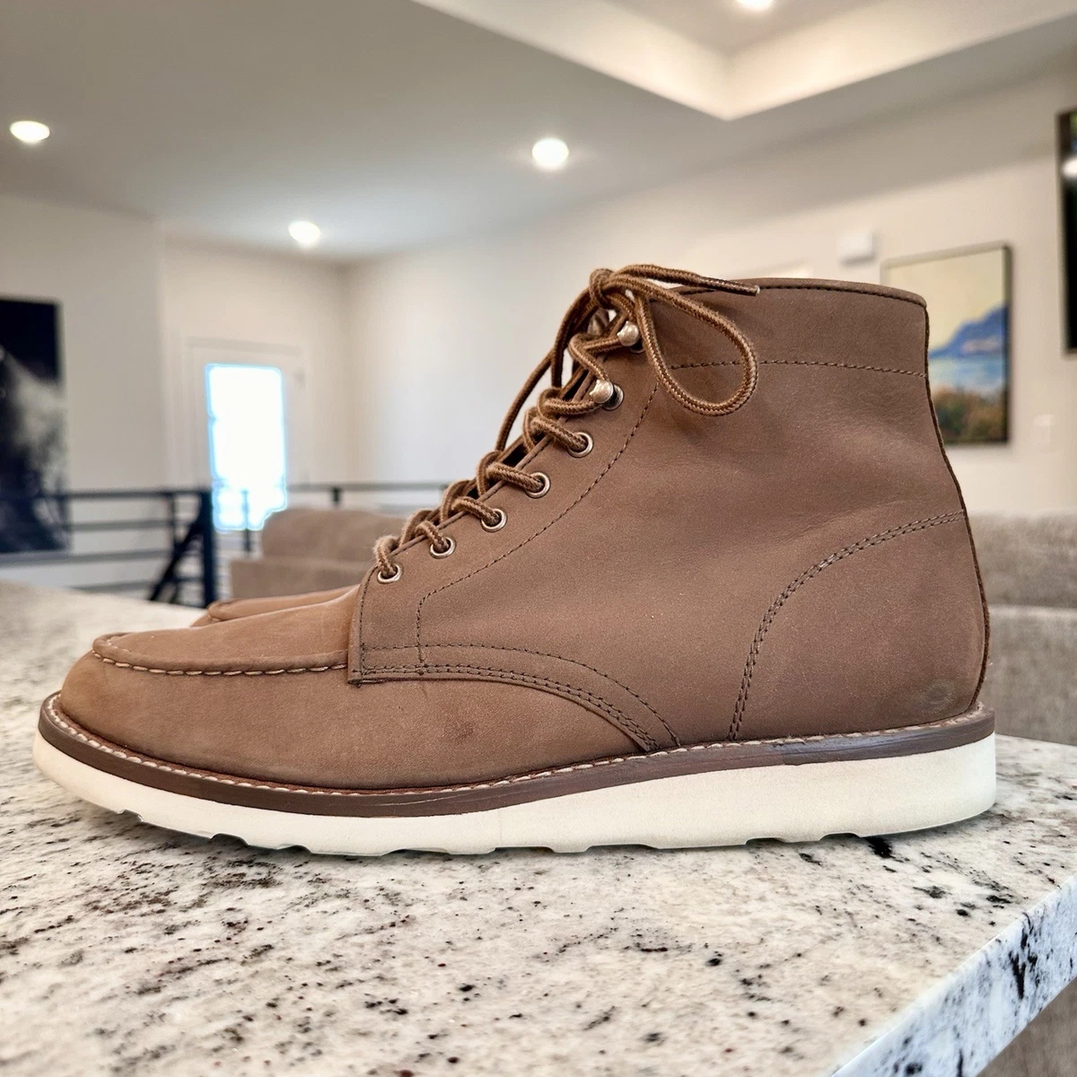 Leather Upper Ankle Boots Gray for Men for Sale | Shop New 