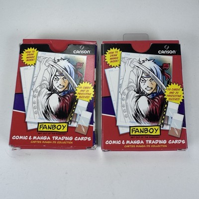 Comic & Manga Trading Cards by Canson Fanboy Sleeves Custom Cards Art Drawing