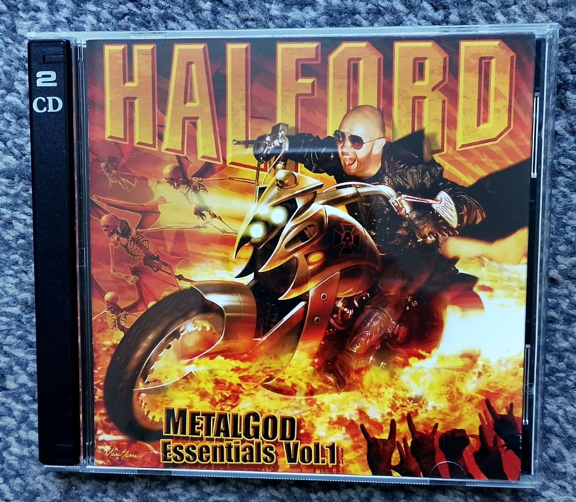 HALFORD - METAL GOD ESSENTIALS VOL 1 - CD + DVD - RARE