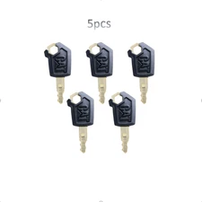 5PCS 5P8500 CAT Ignition Key for Excavator,Tractor,Skid Steer Loader,Replacement