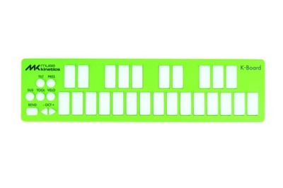 Muse Kinetics K-Board-C | Colorful 25 Key USB MPE MIDI Keyboard Controller