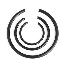 Sprengringe DIN 7993 Federstahl Runddraht Sicherungsring Sprengringe für Wellen