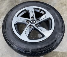 KIA K5 16x6.5J 5 SPOKE GRAY ALLOY WHEEL RIM W/TIRE (ONLY#1) 2021-2024 # 110713
