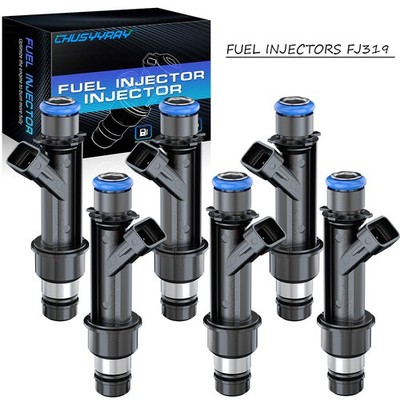 6Pc Fuel Injector For Hummer H3 Chevrolet Trailblazer Colorado GMC Envo 12589465