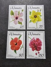 TIMBRE VANUATU FLORE FLEURS N°903/906 NEUF ** LUXE MNH 1993
