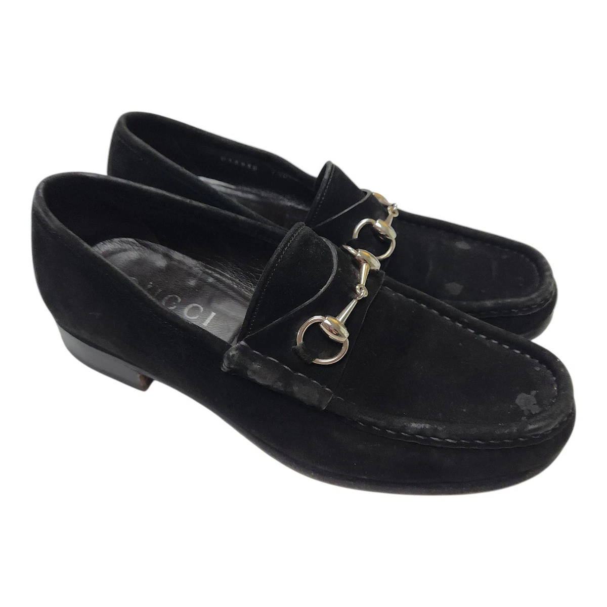 Gucci Suede Black Dress Shoes for Men for sale | eBay display picture 3