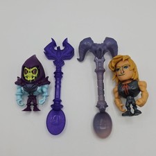 Sonic Drive In HeMan MOTU Wacky Pack 4" He-man, Skeletor figure With Spoons