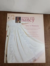 Sewing with Nancy Sew A Memory Booklet Nancy Zieman 19 Pages