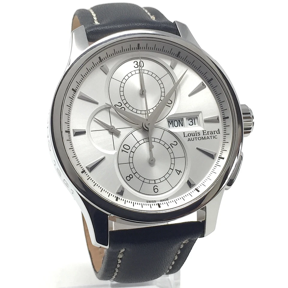 Louis Erard (like new & unworn) 1931 Automatic Day-Date Chronograph 78220AA01 - Bild 4 von 4