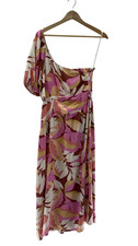Minkpink Kali One-shoulder Dress Pink L
