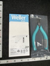 Weller 2482E EREM Flush Cutters Angled Narrow Head Swiss Made