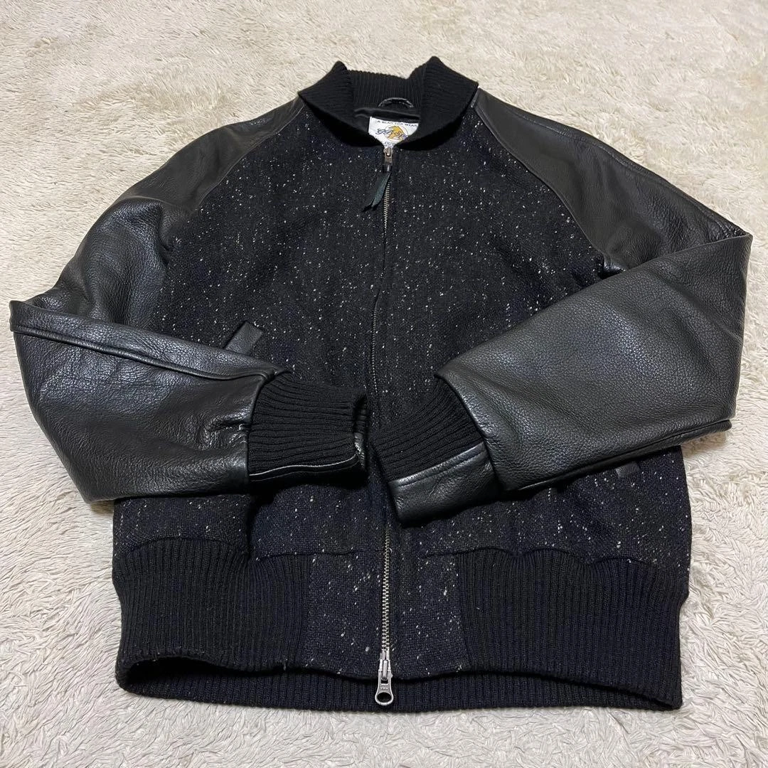 Golden Bear Black Leather Outer Shell Coats, Jackets & Vests for