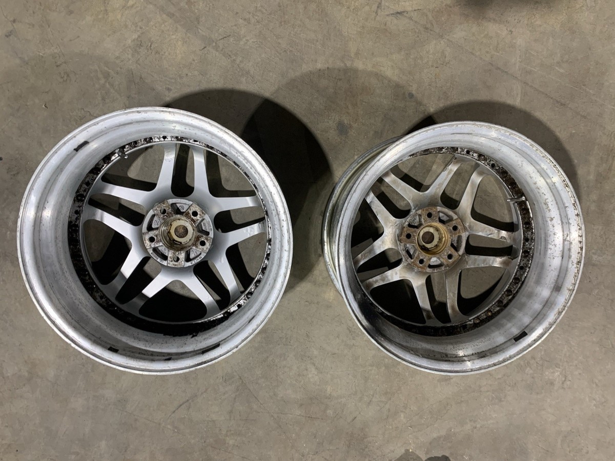 Blitz 03 BRW03 Wheels CHROME PLATED 18x10/18x10.5 5x114 Rebuilt