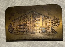 Vintage Metal Letter Holder Thornton & Minor Hospital Kansas City Mo.