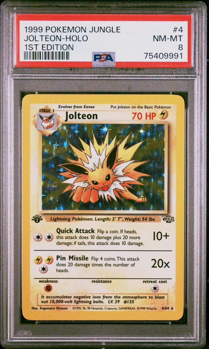 Pokémon TCG Jungle 1st Edition Games Individual Trading Card for