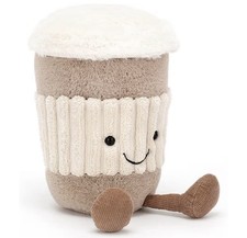 Jellycat Amuseables Coffee-to-Go 6  , Authentic, New with Tags