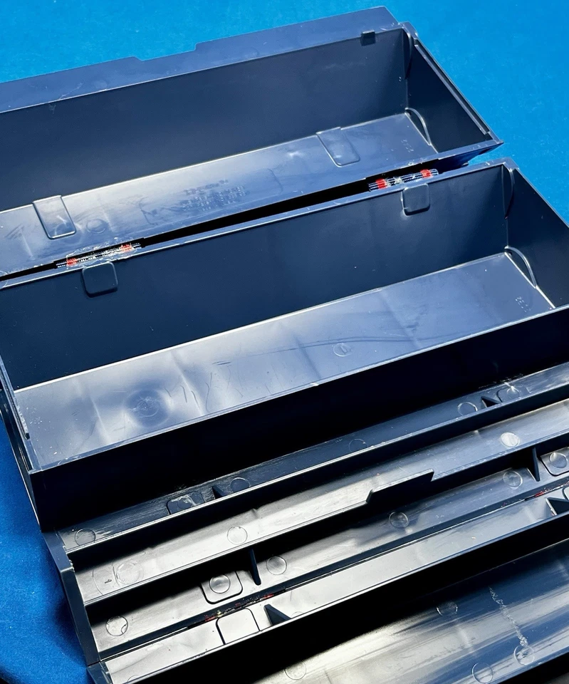 Vintage ROLY KIT Roll-Up Storage Case Container Crafts Sewing Fishing Garage - Image 2 of 4