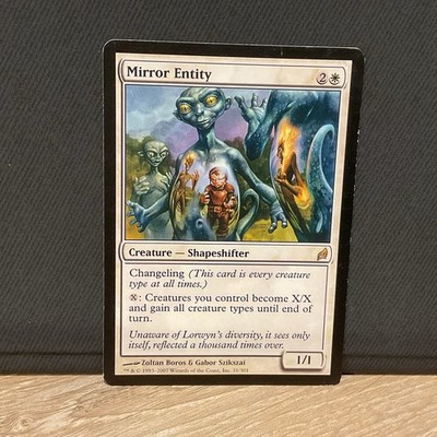 MTG Magic The Gathering- MIRROR ENTITY, Lorwyn