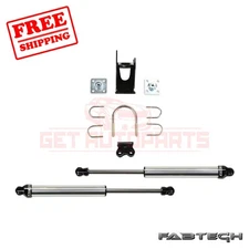FABTECH Dual Dirt Logic SS Steering Stabilizer for Ford F350 4WD 2005-17