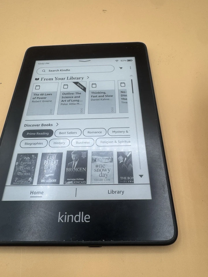 Lector Amazon Kindle Paperwhite 4 (PQ94WIF) 10ª generación 32 GB Wi-Fi 6,8" - azul Foto 2 de 4