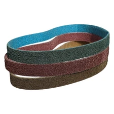 3 Pack 1 X 30 Inch Coarse, Medium, and Fine Grits Assortment Non Woven Surfac...