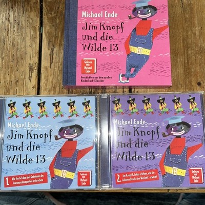 Michael Ende , Jim Knopf und die wilde 13 , Folge 1 + 2 , CD , Lesung , Top