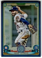 2019 Topps Gypsy Queen Chrome Indigo Jose Altuve #166 Astros /150