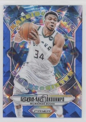 2024-25 Panini Prizm Kaleidoscopic Blue Ice 82/125 Giannis Antetokounmpo #11 7y2