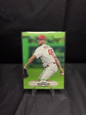 Zack Wheeler Green Foil 2025 Topps #114 Phillies Parallel