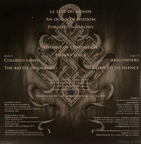 Gorguts - Colored Sands (2XLP. White, Limited, 2018, France,  SOM 311LP, NM) - Image 2 of 3