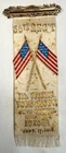 U.S. Civil War 36th REGT.  Illinois Veteran GAR 1914 48th Reunion Aurora Ribbon