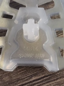 2002 LEGO Bionicle Mask Avohkii with Gold Glitter 44814 - Glitter Trans-Clear