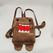 Domo Kun Plush Backpack Kawaii Character Brow...