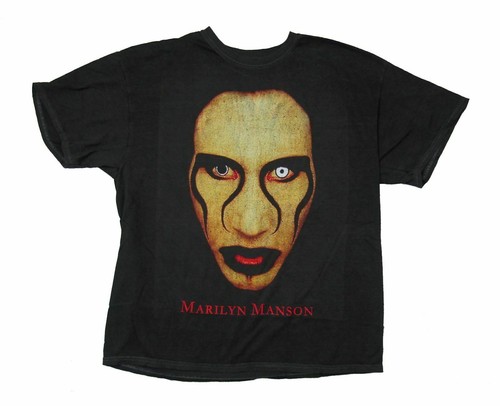 Vintage Marilyn Manson Mask Stonewashed 