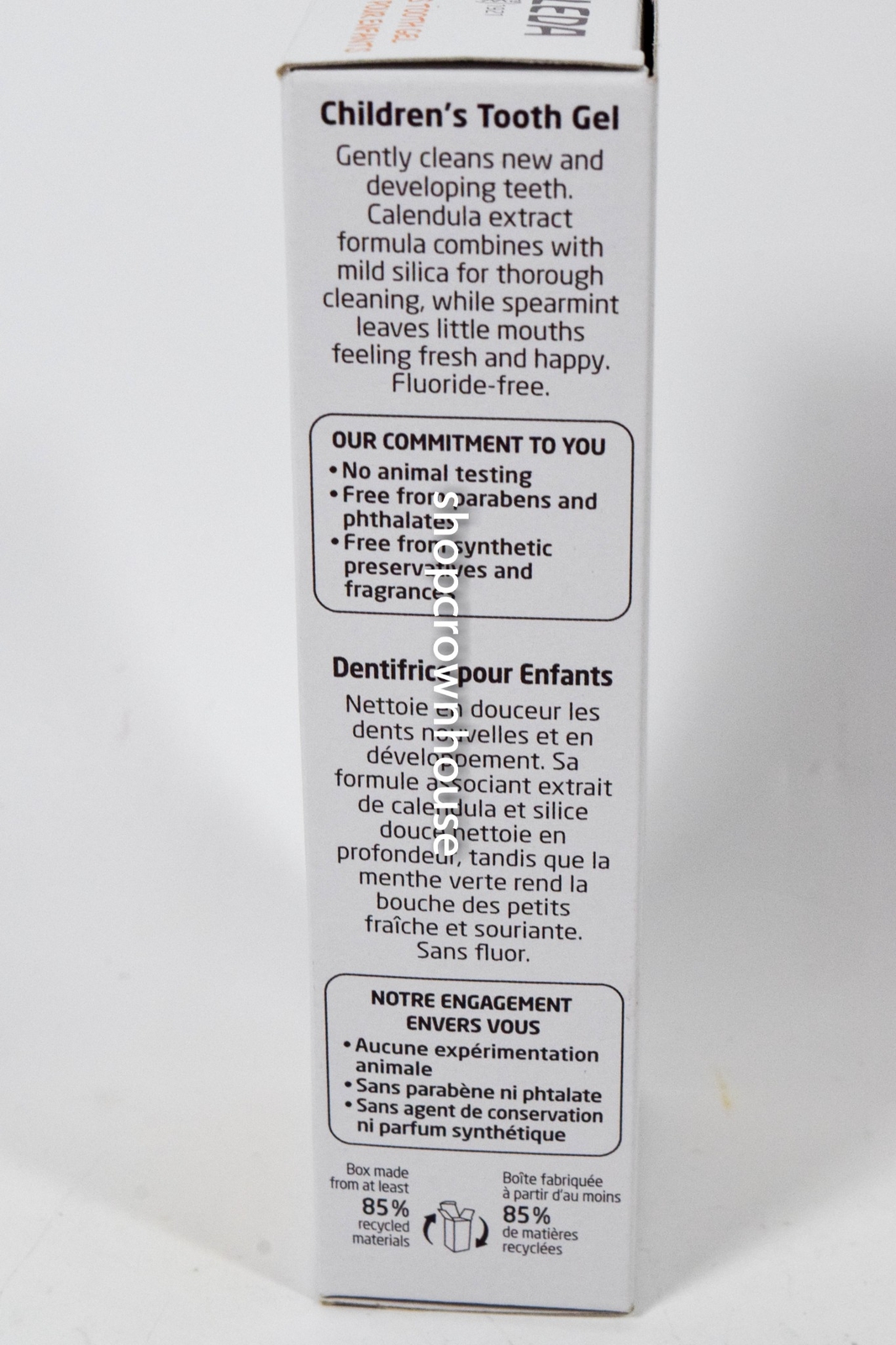 1 Weleda Oral Care Children's Tooth Gel 1.7 fl oz box SPEARMINT 05/2025