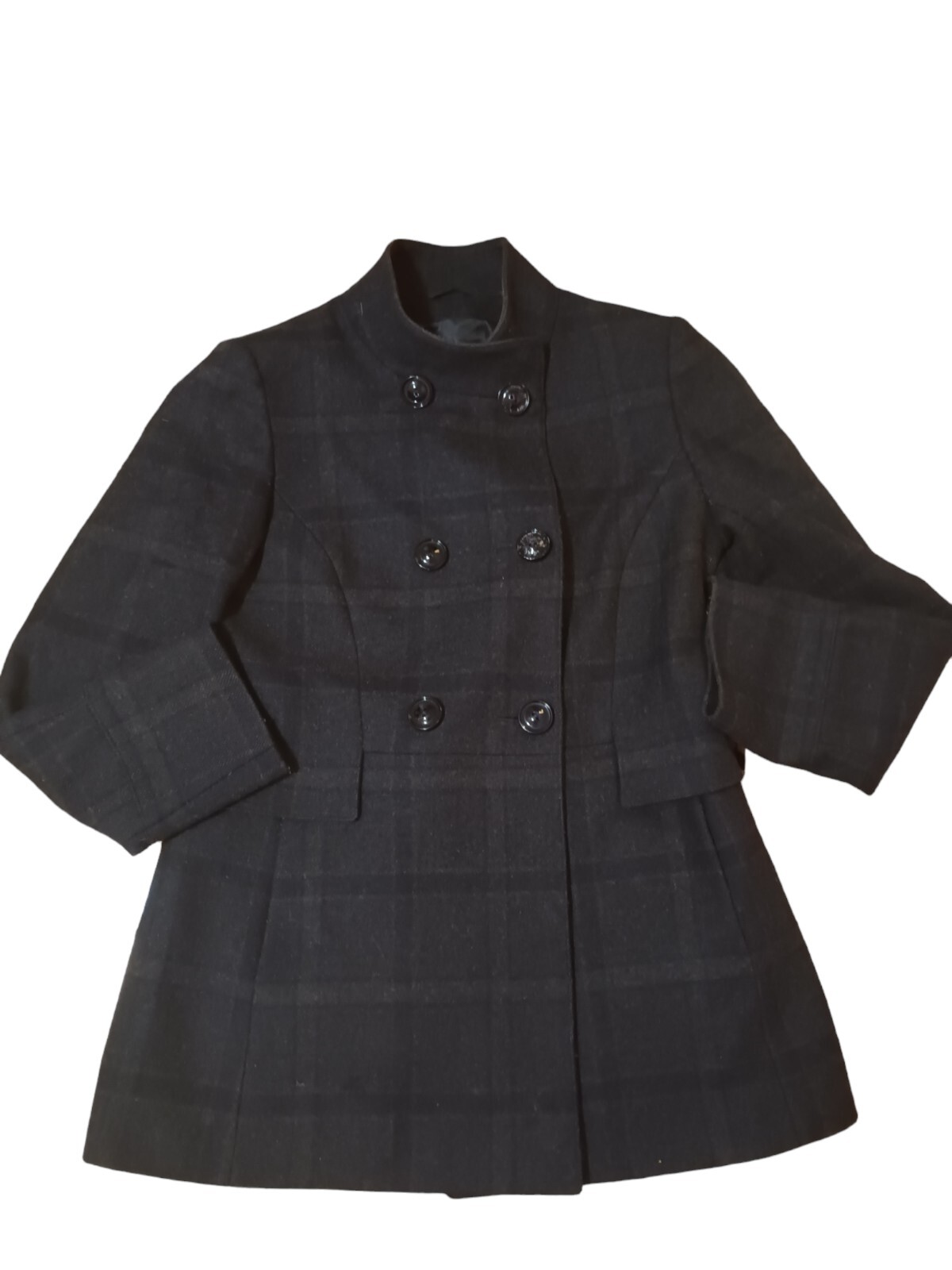 Cinzia Rocca Peacoat 100% Merino Fleece Wool Jack… - image 7