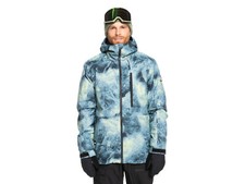 QUIKSILVER GIACCA SNOWBOARD UOMO  EQYTJ03479 GEL2  MISSION PRINTED SPACE STONE C