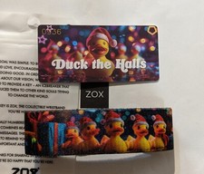Zox Duck the Halls Christmas Duck Blog Bracelet size Large #936