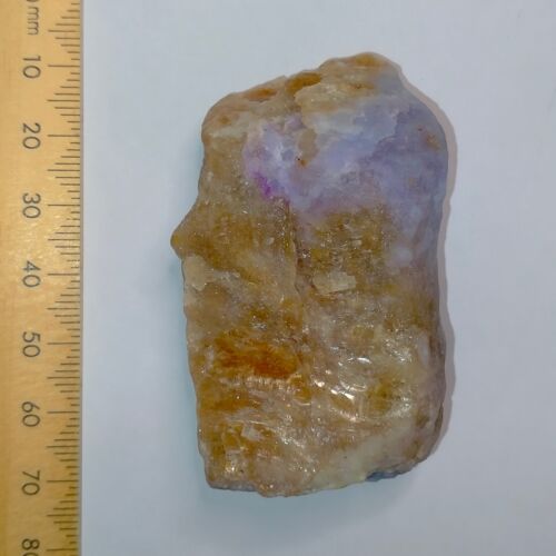 Hackmanite Phlogopite Mica fluorescent short & long wave mineral specimen 347ct - Foto 3 di 11