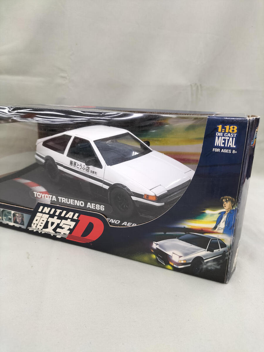 Initial D AE86 1/18 JADA TOYS 1/18 scale Initial D AE86 1/18 JADA TOYS 1/18 scale