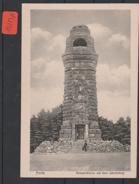 Ansichtskarte ungebraucht Bismarckturm Jakobsberg minimale Gebrauchsspuren Ansichtskarte ungebraucht Bismarckturm Jakobsberg minimale Gebrauchsspuren
