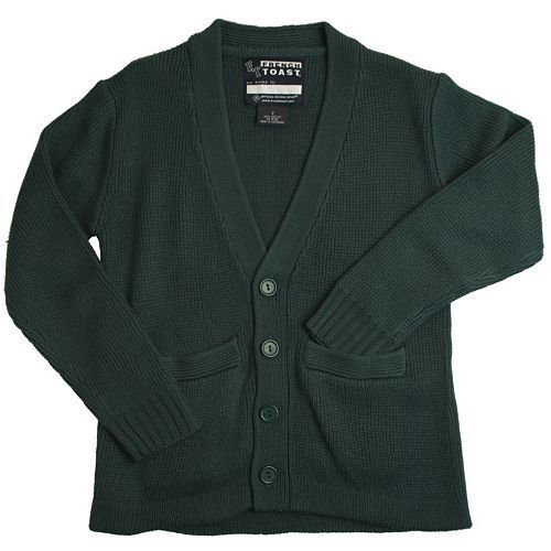 French Toast Boys School Uniform Anti-Pill Cardigan Sweater Size 4-20