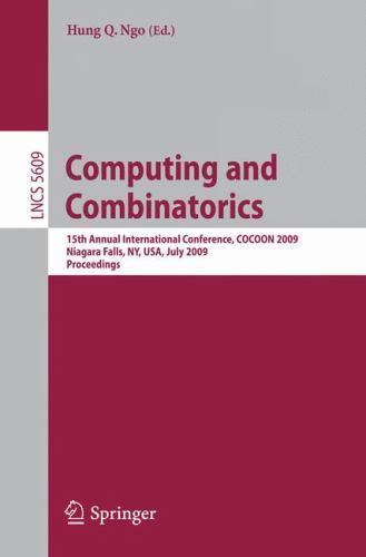 Lecture Notes in Computer Science Ser.: Computing and Combinatorics ...