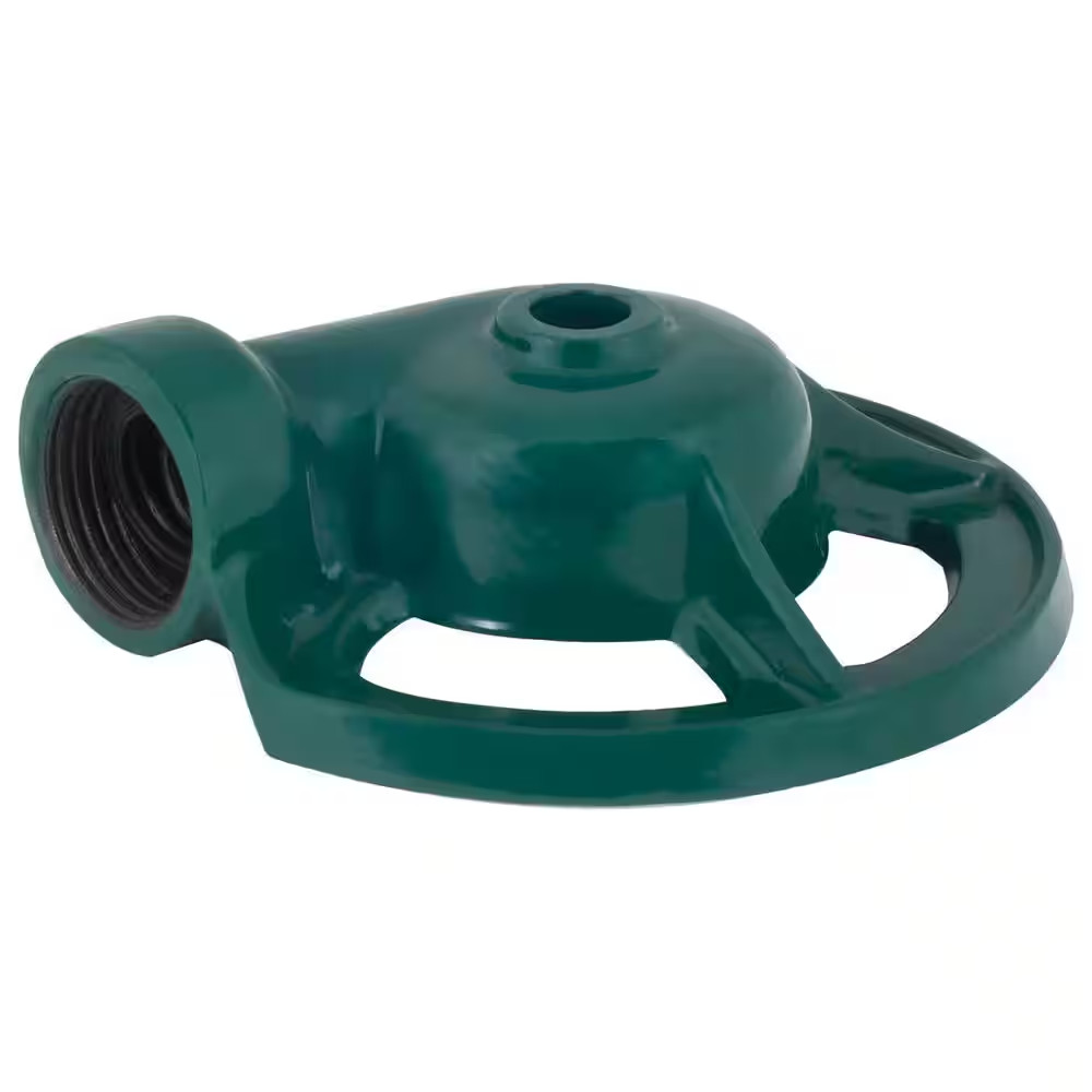 Cast Iron Spot Sprinkler Circular Watering Garden Hose Lawn Flowers 30 Ft Spray